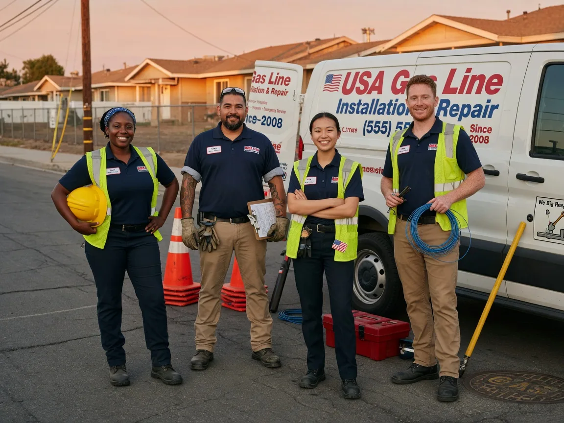 Gas Line Installation company in Drewryville, VA